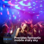 LED Starry Sky Night Lights USB Projector Lamp Magic Ball Moon Star Christmas Lights Home Room Atmosphere Decorations – Image 5