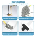 Cold Welding Glue Metal Repair Glue Heat-resistant AB Sealant High-strength Magic Plastic Repair Casting Adhesive Epoxy Resin – Image 4