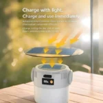 Solar Camping Lantern USB Rechargeable Outdoor Portable Waterproof Emergency Light for Hiking Backpacking Tent Activities – Image 4