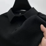 Polo Homme Été 🌸 – Manches Courtes, Style Casual Chic, Motif Fleur, Tissu Respirant et Confortable, Look Tendance – Image 5